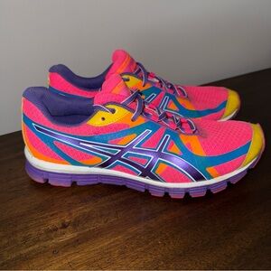 ASICS Gel Extreme 33 Shoe Womens Size 8.5 Multicolor Mesh Lace Up Sneaker